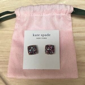 Kate Spade Multicolor Glitter Earrings